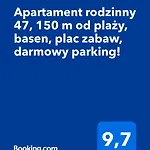 Appartamento Rodzinny 47, 150 M Od Plazy, Basen, Plac Zabaw, Darmowy Parking! *